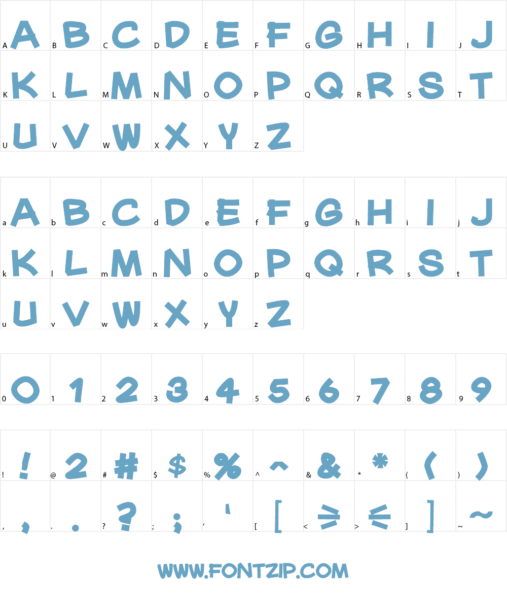 Mauryssel Font Character